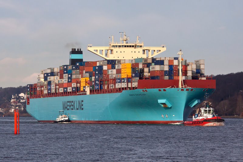 Maersk bate un récord en el transporte de contenedores