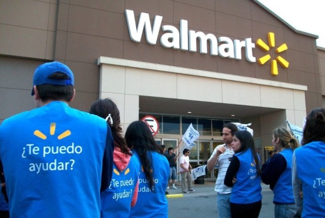 Walmart trabajadores