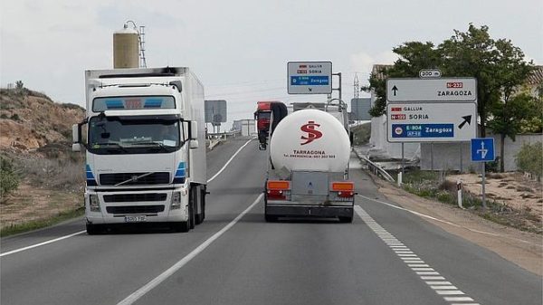 transporte de mercancías por carretera