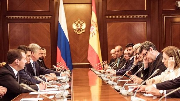 España y Rusia quieren aumentar sus relaciones comerciales