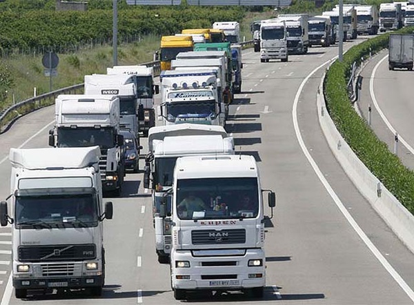 Transporte por carretera creció en España en primer trimestre