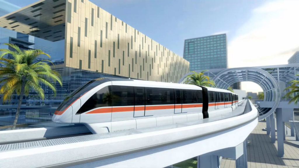 The Driverless BOMBARDIER INNOVIA Monorail 300 system