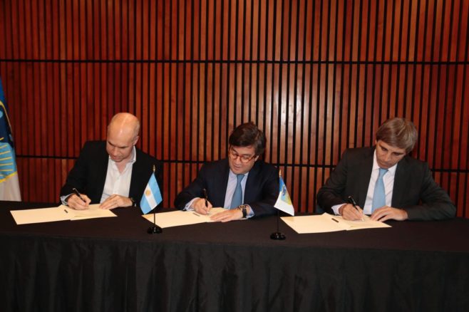 Argentina y el BID firman créditos por 550 millones de dólares para infraestructura urbana y saneamiento
