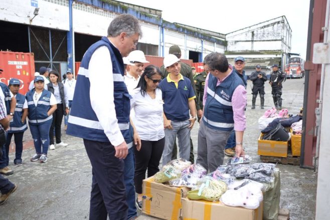 Colombia hace frente al contrabando de calzado y confecciones procedentes de China