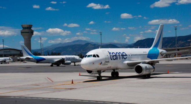 Aerolínea ecuatoriana TAME busca mejorar sus operaciones y estudia abrir rutas a Madrid y Buenos Aires