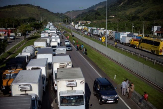 La huelga camionera en Brasil causó un perjuicio de 4.280 millones de dólares