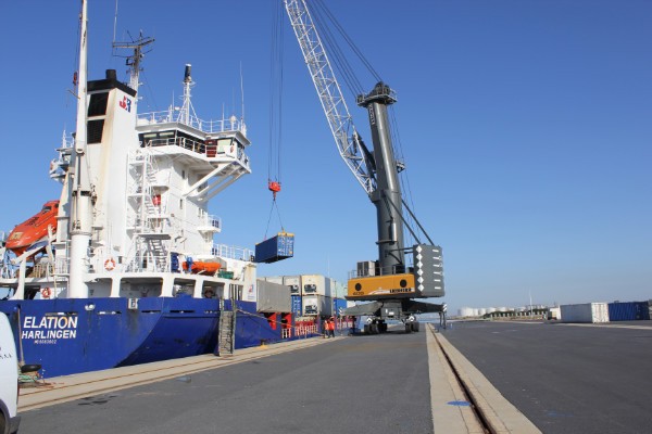 Puerto de Huelva recibe 40 propuestas para nueva explanada de tráfico ro-ro
