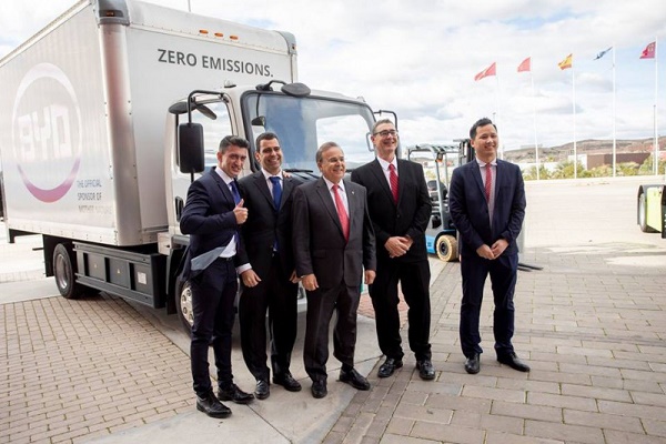 BYD Forklift camiones eléctricos España