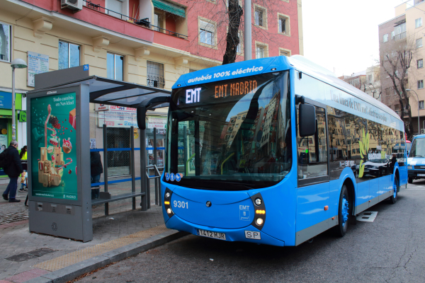 Autobuses Madrid tarjeta móvil