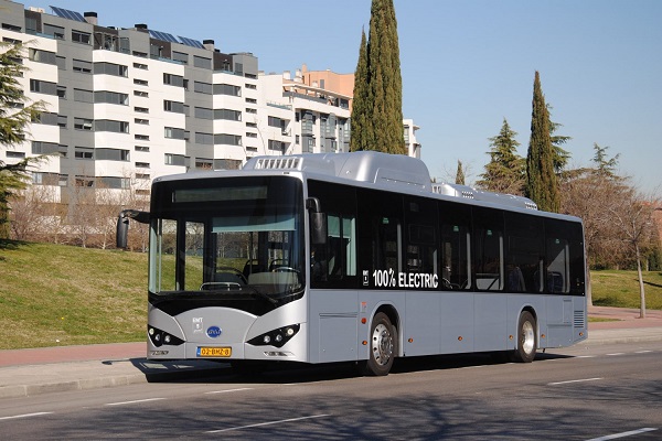 EMT Madrid autobuses eléctricos BYD