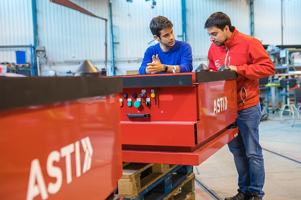 Asti Mobile Robotics aumentará fabricación de robots móviles para sector de la producción