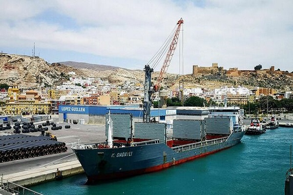 Puerto de Almería mejora 512% tráfico de mercancías en contenedor hasta agosto