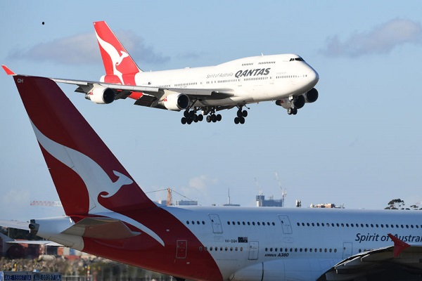 Qantas Airways récord vuelo