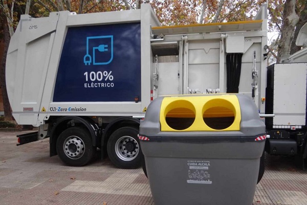 Alcalá camión de basura eléctrico