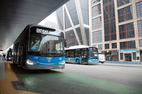 Madrid autobús eléctrico