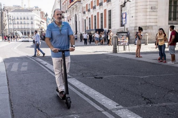 Madrid patinetes eléctricos desescalada