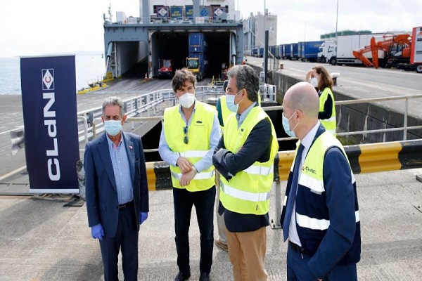 Puerto de Santander retoma la conexión con Irlanda gracias a la naviera CLdN