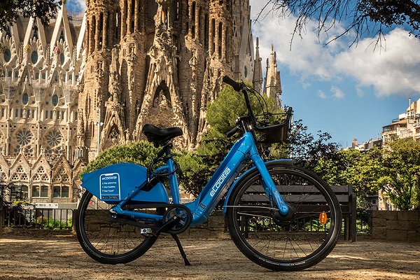 Cooltra bicis eléctricas compartidas Barcelona