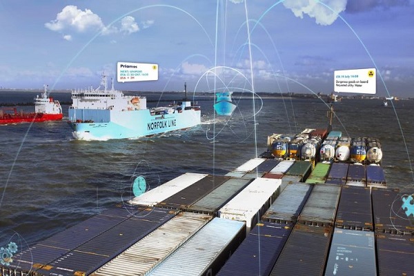 Puerto de Rotterdam emplea drones para enviar suministros a barcos