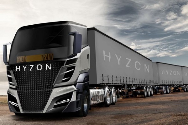 Hyzon camión hidrógeno