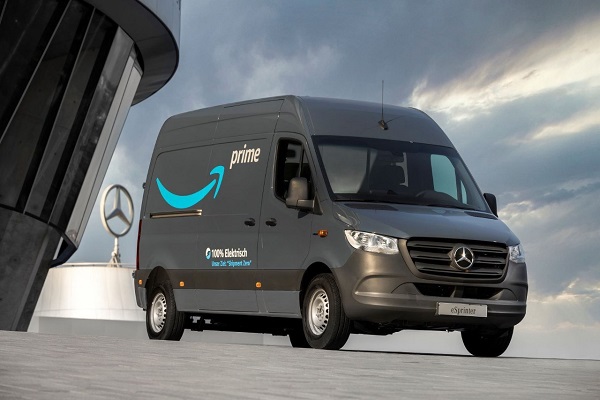 Amazon furgonetas eléctricas Mercedes-Benz