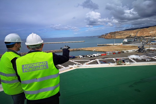 El puerto de Almería otorga la ampliación del muelle Pechina