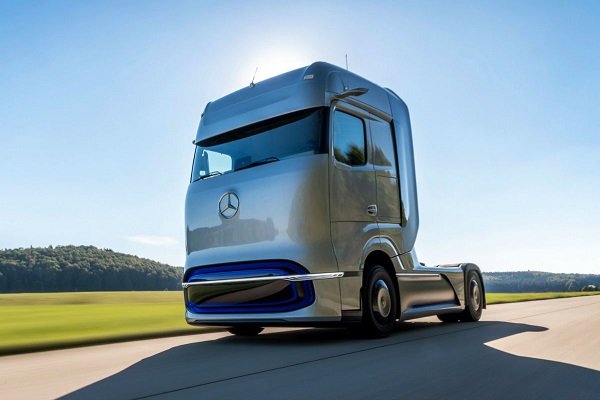 Mercedes Volvo camiones hidrógeno