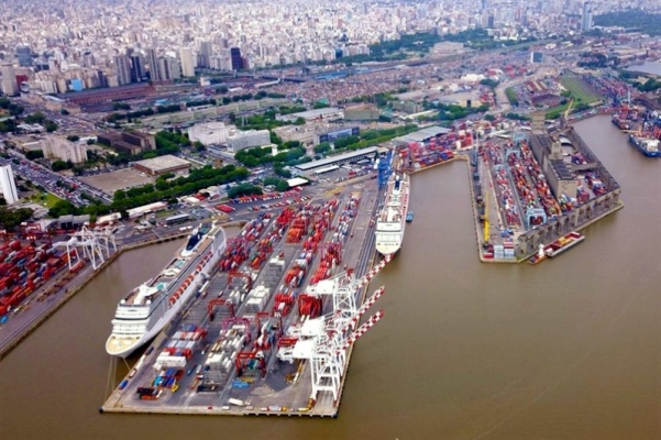 puertos de argentina