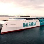 Baleària realiza pone a prueba su nuevo buque 'Eleanor Roosvelt'