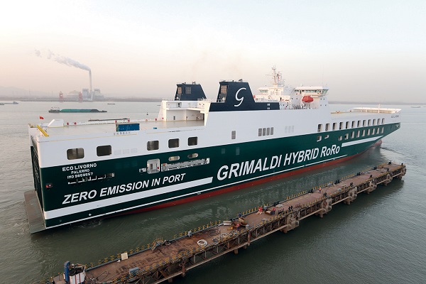 Grimaldi integrará el buque Eco Livorno a las rutas entre Italia y España