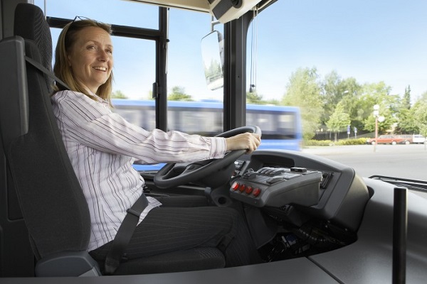 Mujeres conductoras autobús