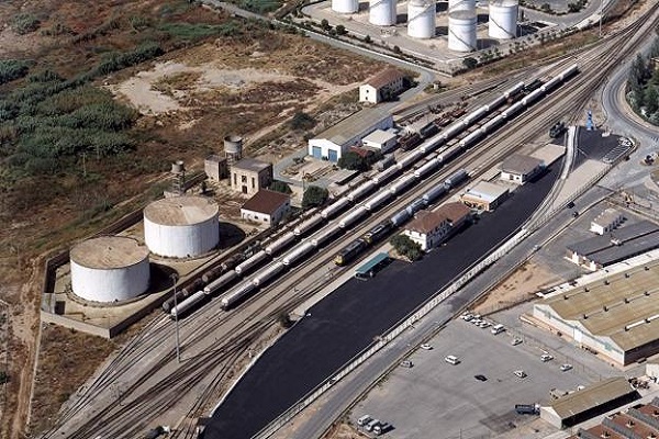 Adif optimizará la terminal Escombreras del Puerto de Cartagena