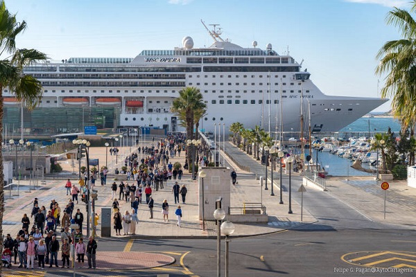 El Puerto de Cartagena retomará el tráfico de cruceros el 19 de junio