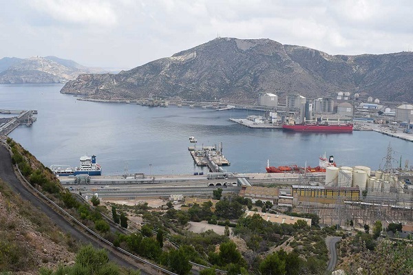 El Puerto de Cartagena realizará el desdoblamiento del vial principal de acceso a Escombreras