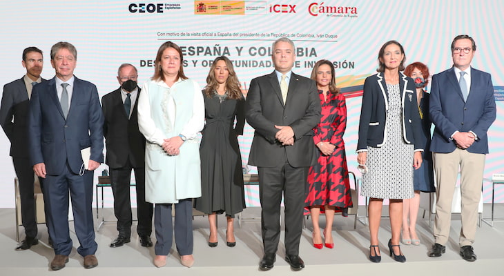 España y Colombia celebran un acto empresarial para consolidar las relaciones comerciales bilaterales
