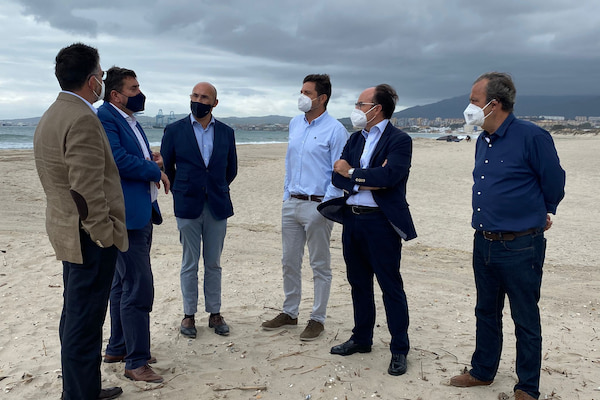 La APBA y Costas firmarán un acuerdo para agilizar las actuaciones en la Playa del Rinconcillo  