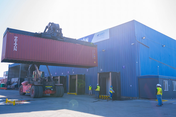 Almacén Extraportuario de SAAM en San Antonio incorpora nuevas salas de revisión de carga congelada