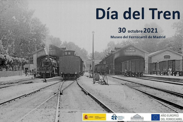 El Museo del Ferrocarril de Madrid celebra el Día del Tren