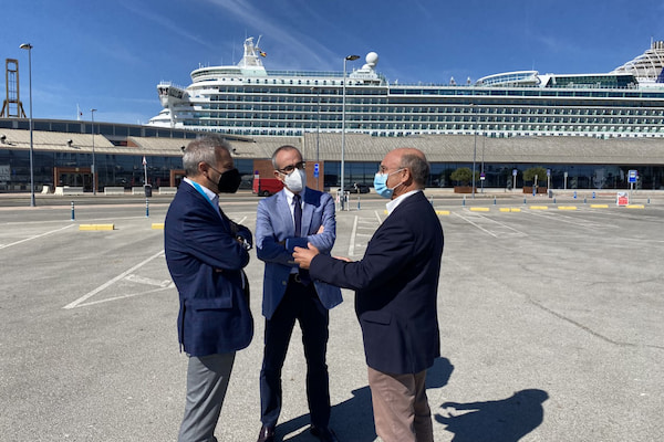 El Puerto de Málaga recibe la visita del Presidente de Puertos del Estado