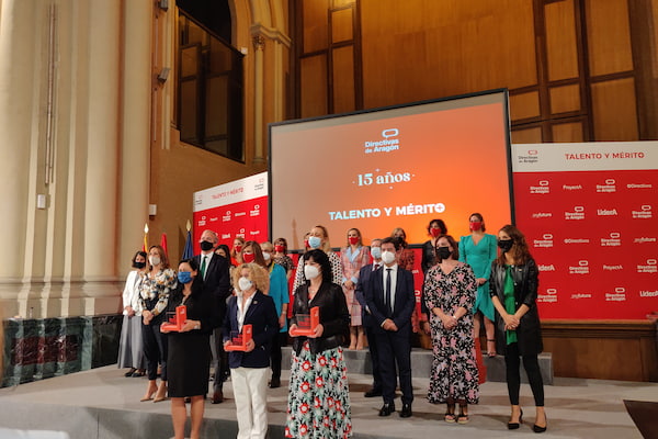 Zaragoza Logistics Center recibe el premio Talento y Mérito de la Asociación Directivas de Aragón