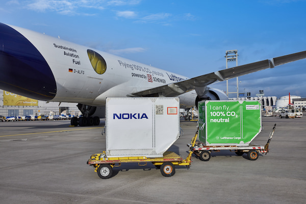 DB Schenker, Lufthansa Cargo y Nokia unen fuerzas para conseguir un transporte de carga aérea libre de emisiones