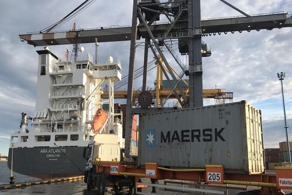 Maersk abandona las escalas en el Puerto de Gijón este diciembre