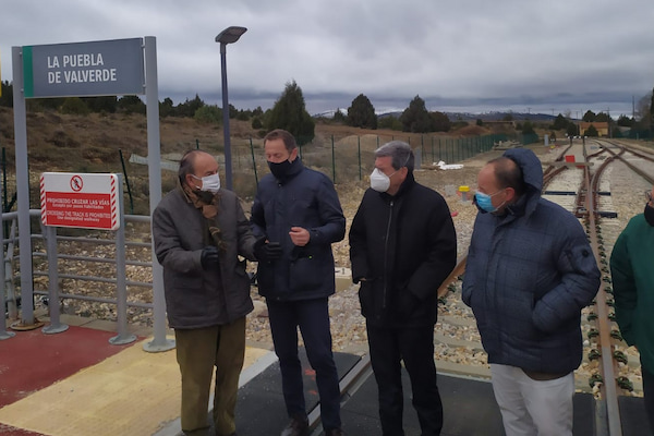 Valenciaport atraerá más tráfico del norte de España gracias a las mejoras de la línea ferroviaria Valencia-Teruel-Zaragoza