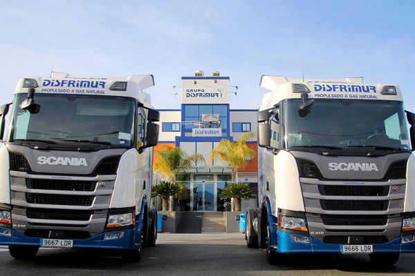 Disfrimur pruebas camión híbrido enchufable Scania