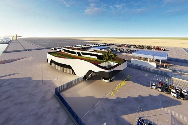 El Puerto de Huelva construye un edificio multifuncional en el Muelle Sur