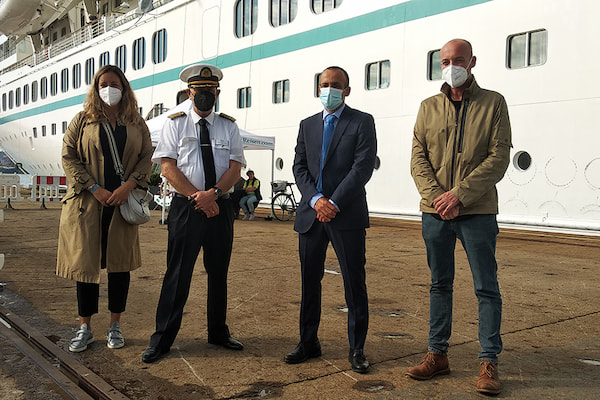 Fuerte recuperación de escalas de cruceros en el Puerto de Ferrol para el próximo año