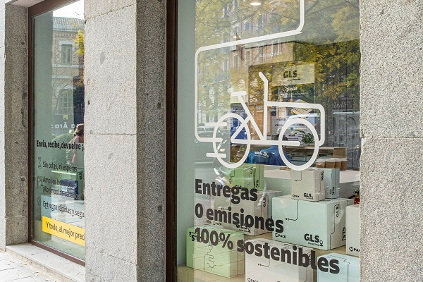 GLS Spain primer punto de venta sostenible Madrid