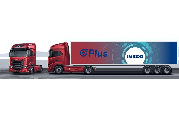 Iveco Plus transporte autónomo Europa