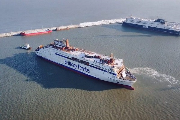 Brittany Ferries recibirá el ferry Salamanca en España la semana que viene