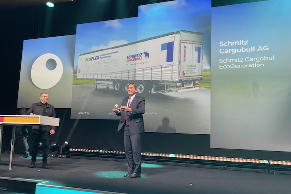 El EcoGeneration de Schmitz Cargobull obtiene el Premio Alemán de Sostenibilidad al Diseño 2022